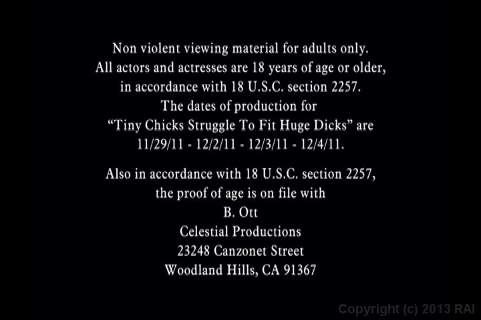 A Good Final XXX Movie