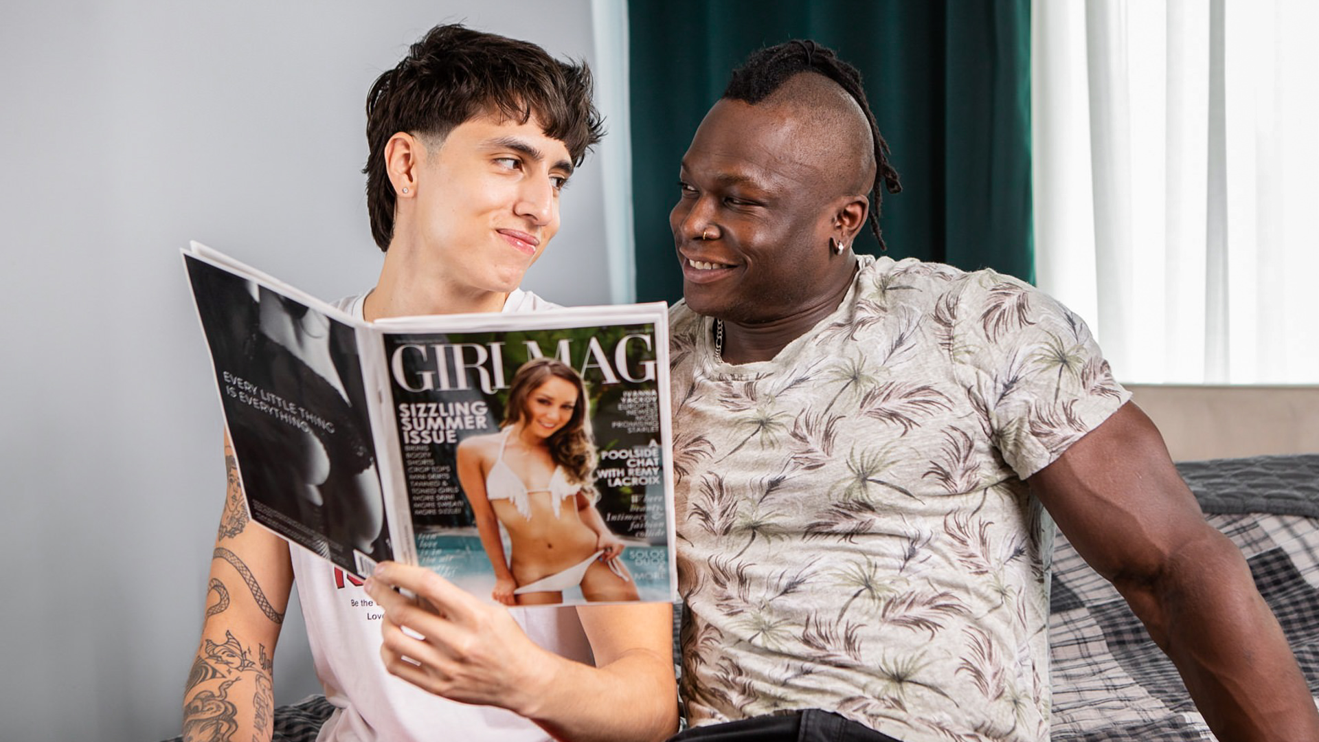 Dude, Is That An Actual Porn Mag??