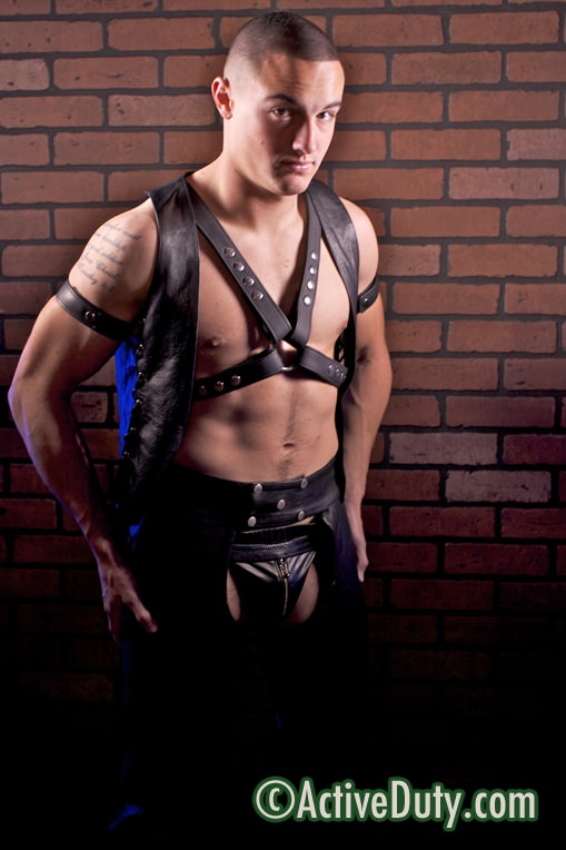 Neal In Leather