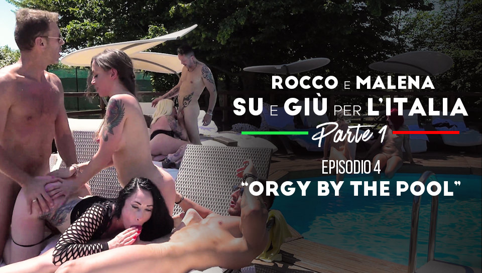 Orgy By the Pool