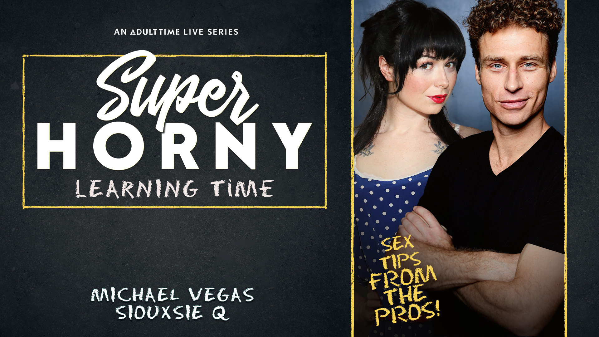 Siouxsie Q & Michael Vegas - Super Horny Learning Time