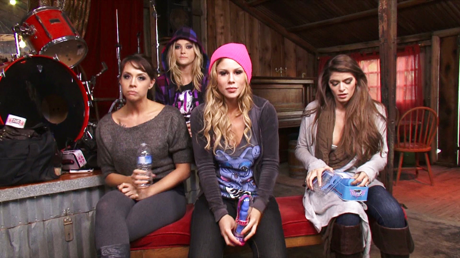 Backstage with the Sexy Cast